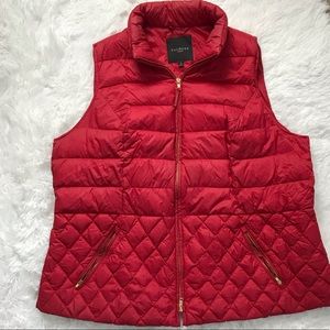 TALBOTS SZ 3X QUILTED PUFFER VEST